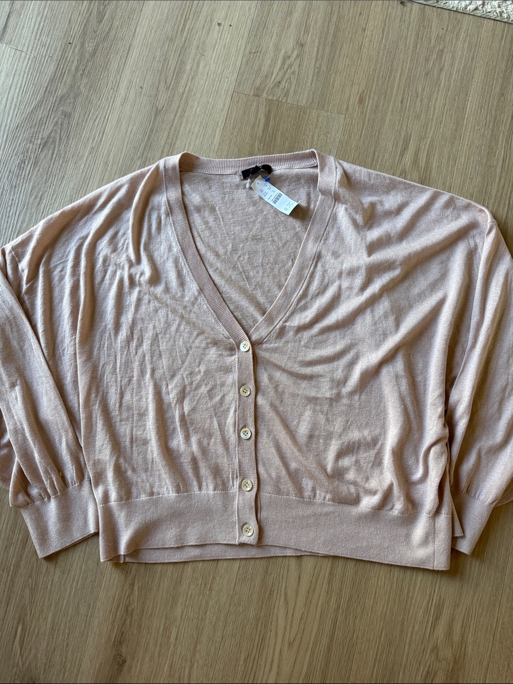 J Crew 85% Silk  15% Cashmere Cardigan Sz 3X